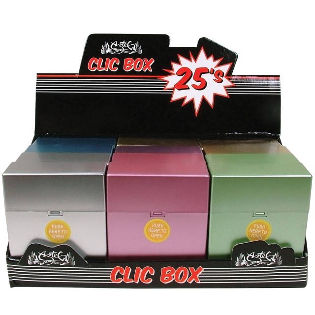 AZTEC 25s CLIC BOX METALLIC (12=1)