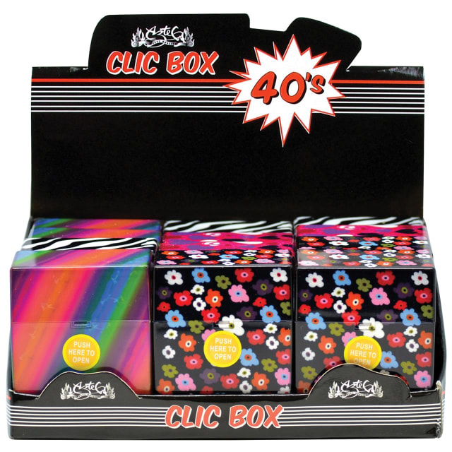 AZTEC 40s CLIC BOX FLOWERS (12=1)