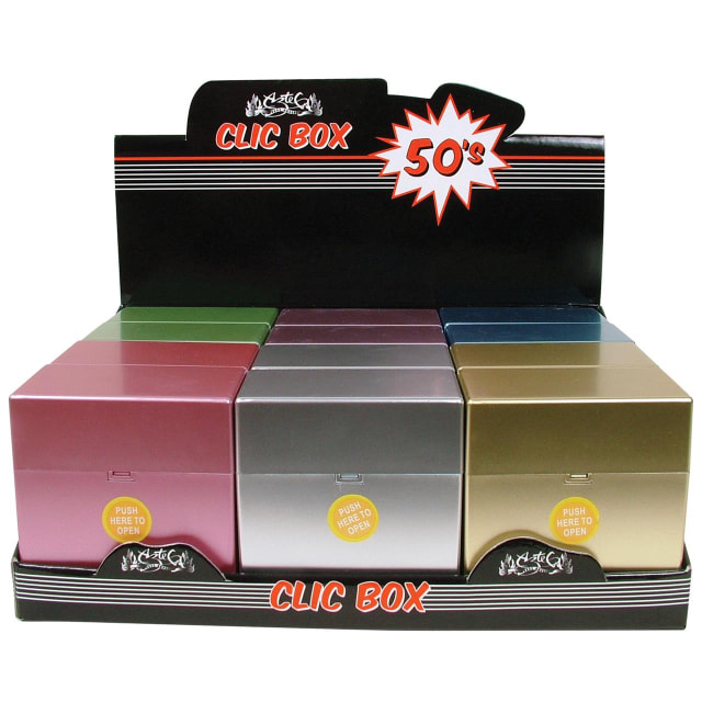 AZTEC 50s CLIC BOX METALLIC (12=1)