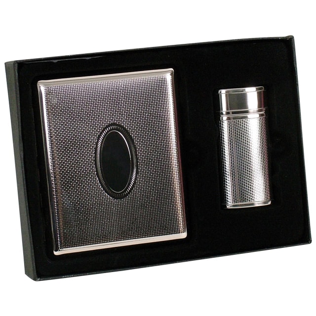 AZTEC CASE & ASHTRAY SET #2