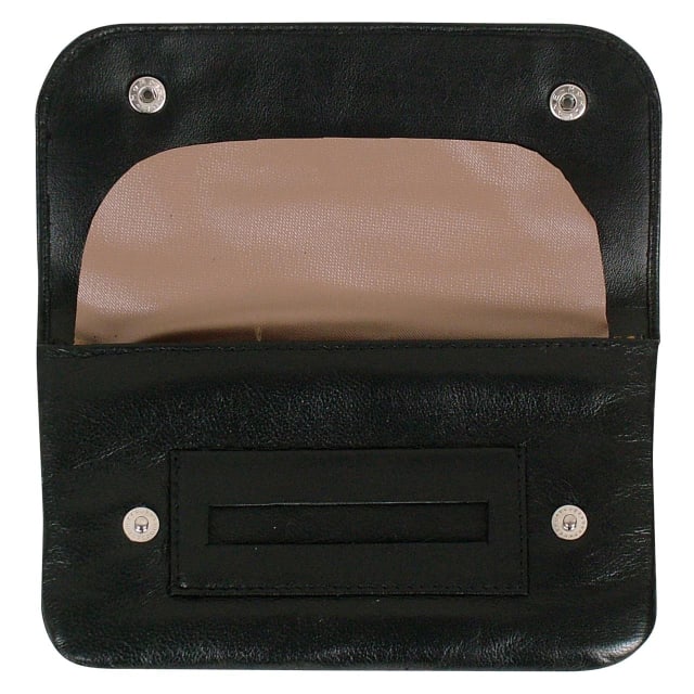 AZTEC TP9 TOBACCO POUCH W/FILTER PCKT BLACK
