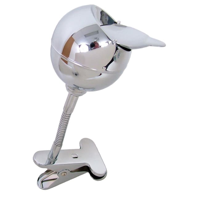 AZTEC WALL ATTACHMENT ASHTRAY CHROME