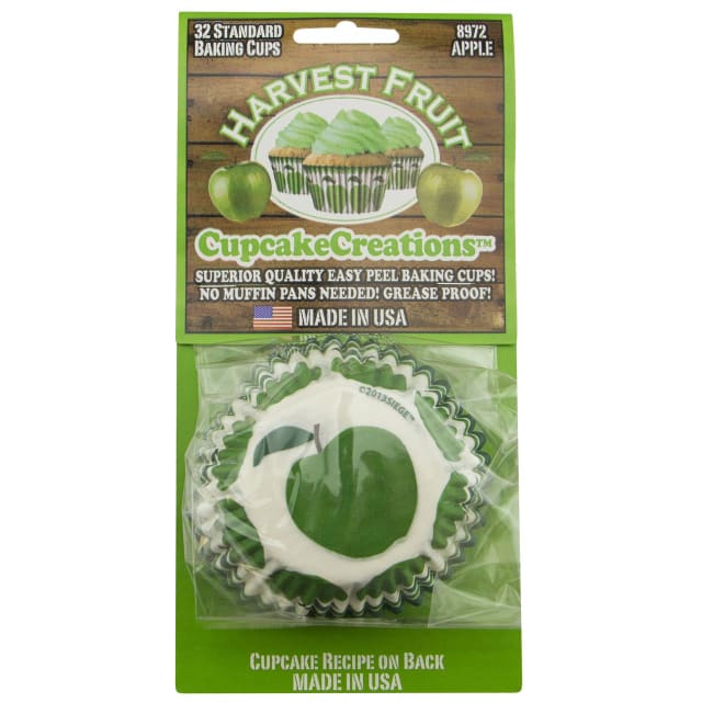 CUP CAKE CREATION 8972 STD H-VEST FRUIT APPLE C/CAKE 32PCS