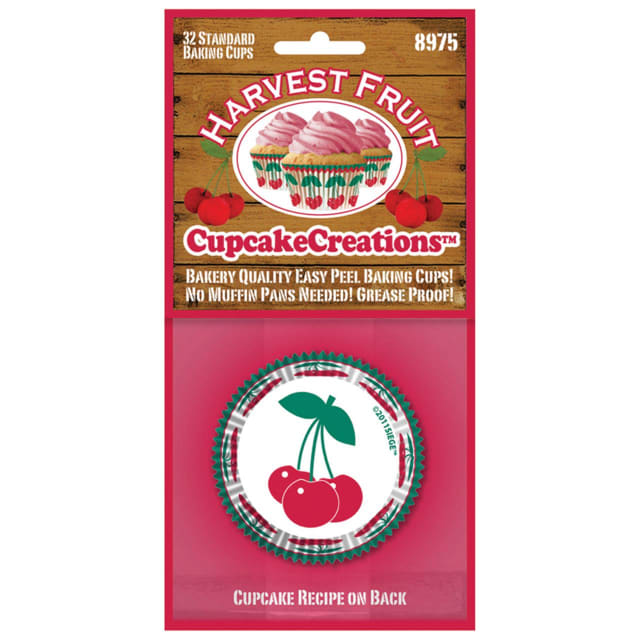 CUP CAKE CREATION 8975 STD H-VEST FRUIT CHERY C/CAKE 32PCS