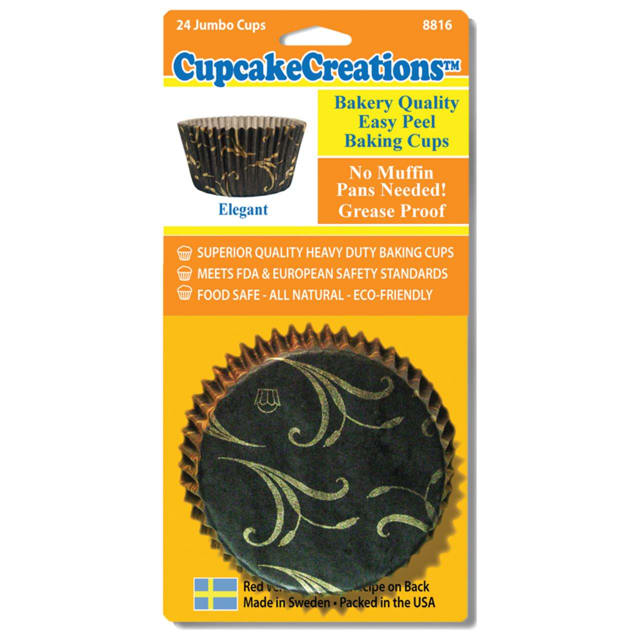 CUP CAKE CREATION JUMBO ELEGANT CUPCAKE 24PCS