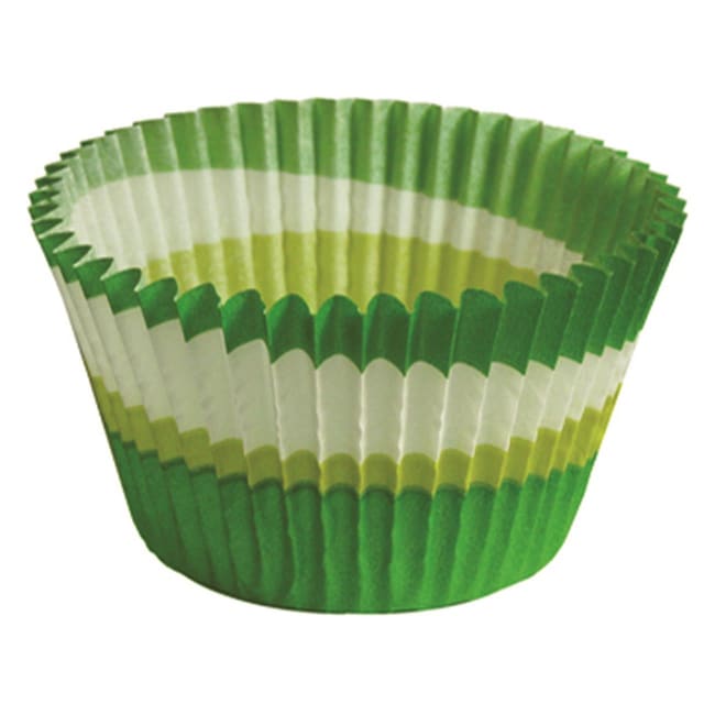 CUP CAKE CREATION STD GREEN CIRCLE CUPCAKE 32PCS