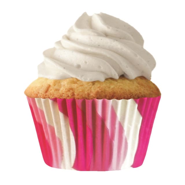 CUP CAKE CREATION STD PINK SWIRL CUPCAKE 32PCS
