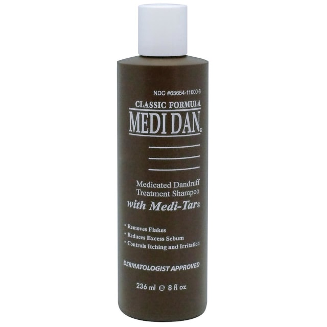 CLUBMAN MEDI-DAN MEDICATED SHAMPOO 8OZ