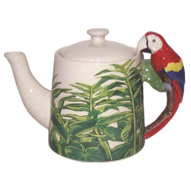 DAKOTA MACAW HANDLE TEAPOT