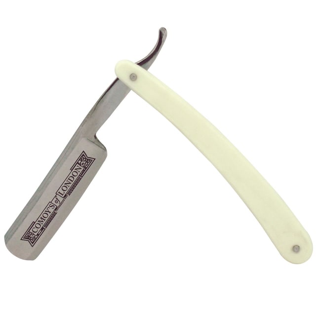 COMOY H.K CUT THROAT RAZOR 3/4in CREAM