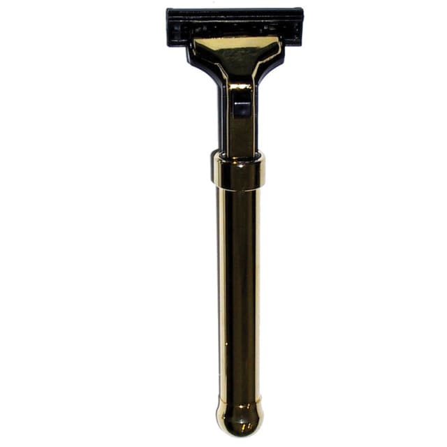 COMOY METAL RAZOR PIVOT HEAD GOLD