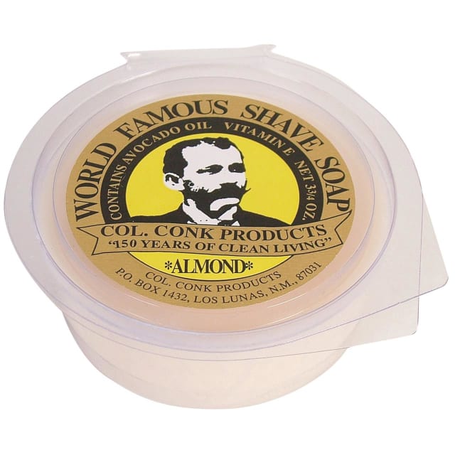COL CONK ALMOND SHAVE SOAP SUPER SIZE 3.75OZ
