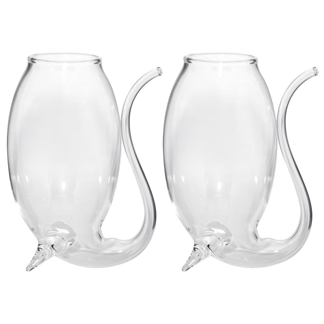 COYOTE SMALL PORT SIPPERS CLEAR 2PK