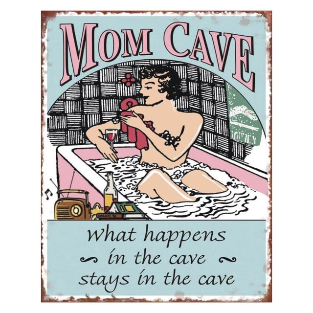 COYOTE METAL PLAQUE - MUM CAVE