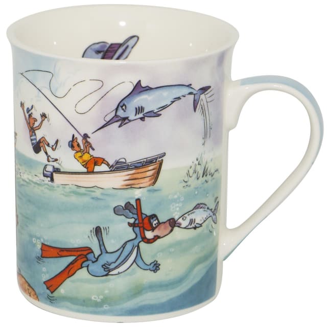 COYOTE MUG CRAZY SPORTS FISHING