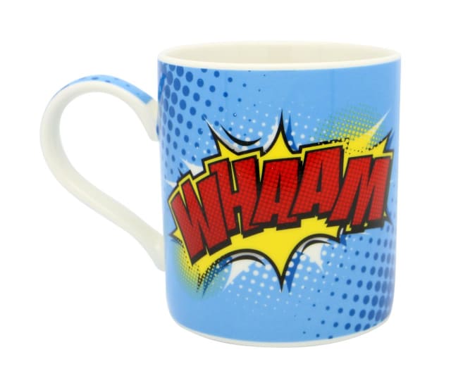 COYOTE SUPER HERO WHAAM MUG