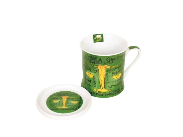 COYOTE ZODIAC MUG & COASTER - LIBRA