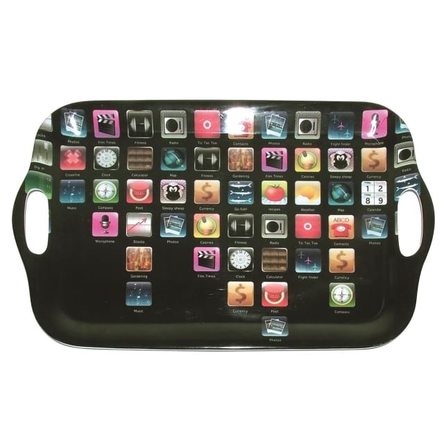 DAKOTA APPS MELAMINE TRAY LARGE