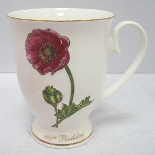 DAKOTA JADE GIFT MUG 100TH BIRTHDAY (RED)DAKOTA JADE GIFT MUG 100TH BIRTHDAY (RED)