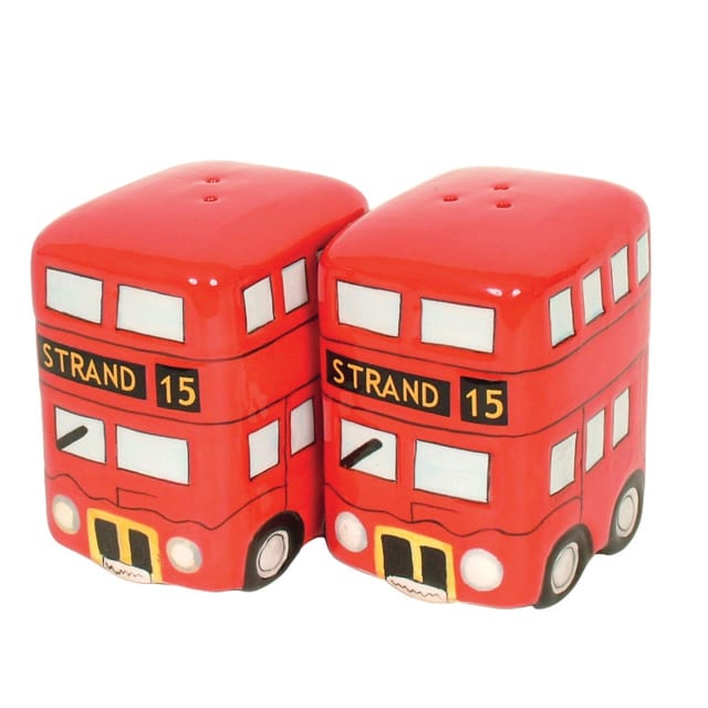 DAKOTA LONDON ROUTEMASTER SALT & PEPPER SET 2