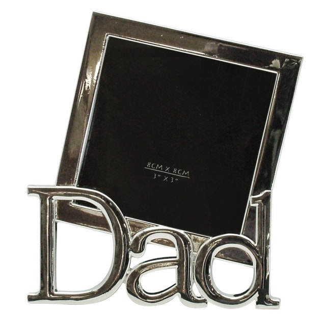 DAKOTA PF10055 DAD FRAME SILVER 8cm x 8cm