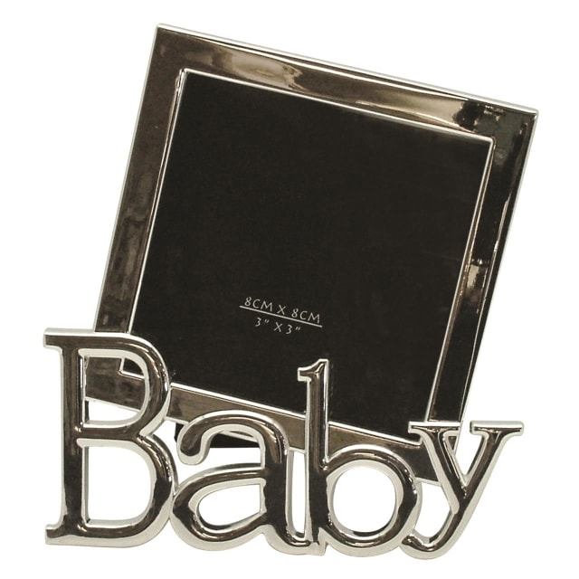 DAKOTA PF10057 BABY FRAME SILVER 8cm x 8cm