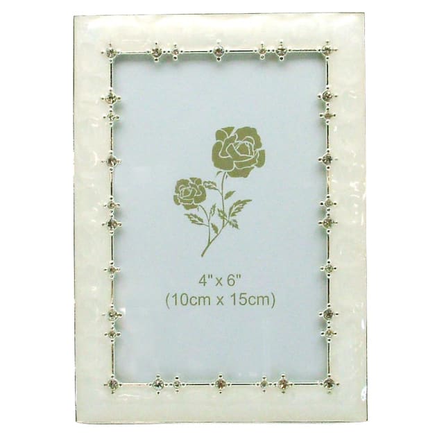 DAKOTA PF9388-4 WEDDING FRAME CREAM 10cm x 15cm