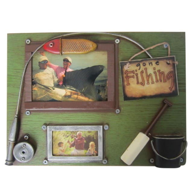 DAKOTA PHOTO FRAME GONE FISHING