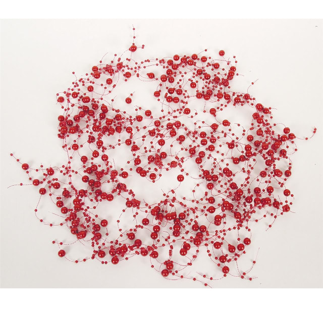 DAKOTA PEARL GARLAND 4298 RED