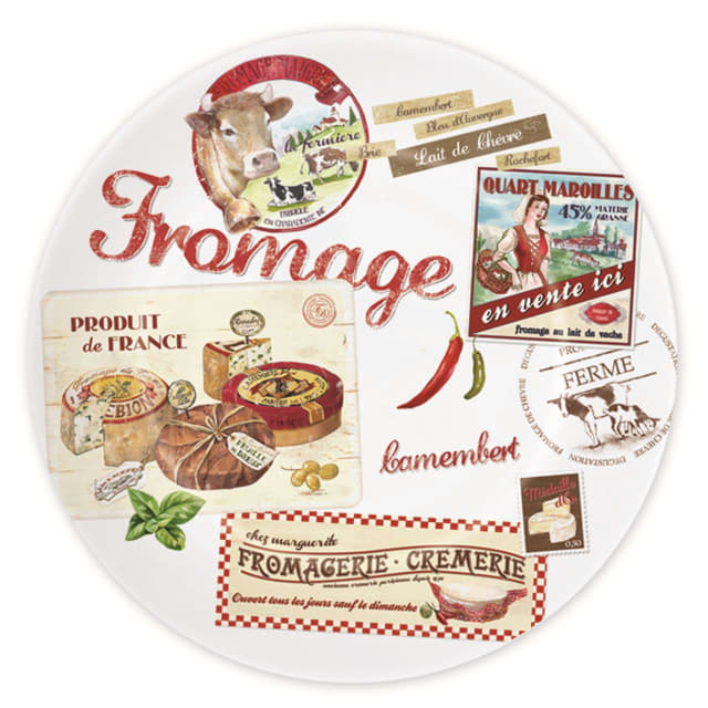 DAKOTA VINTAGE PORCELIAN PLATES 19CM SET 4