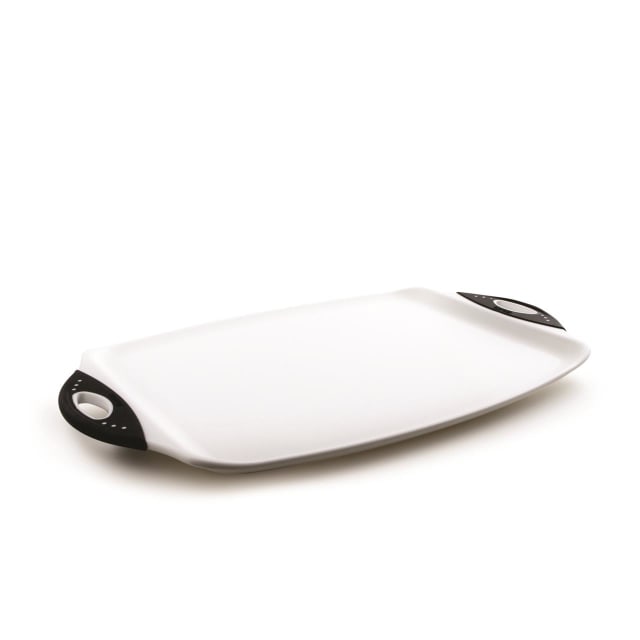 DEXAS CHOP SERVE BOARD WHITE/BLK