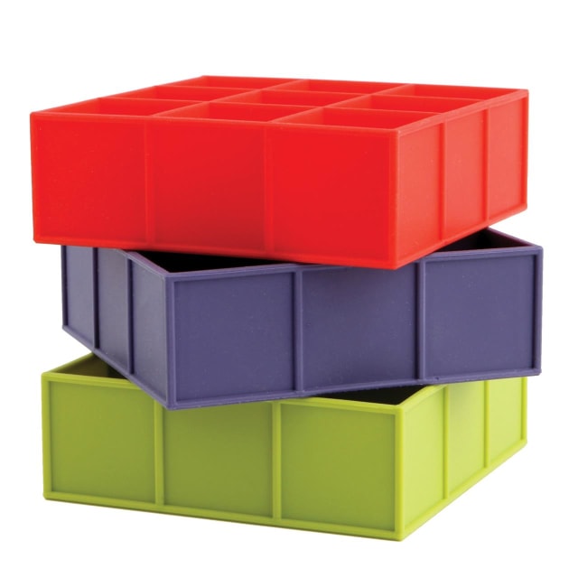DEXAS ICE CUBE TRAY RED