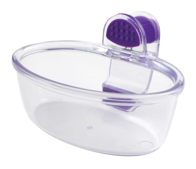 DEXAS KLIP CUP CLEAR PURPLE 2 CUP
