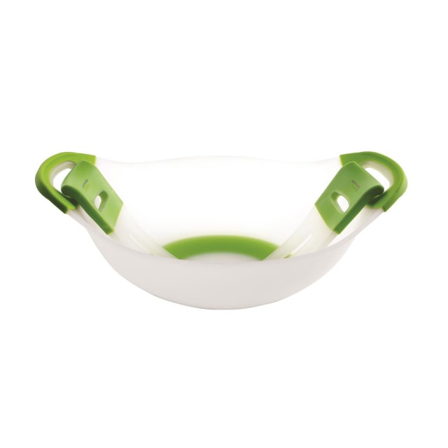DEXAS LG SALAD BOWL GREEN HANDLES