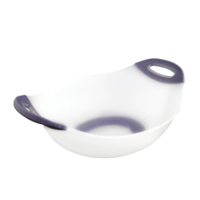 DEXAS LG SALAD BOWL PURPLE HANDLES