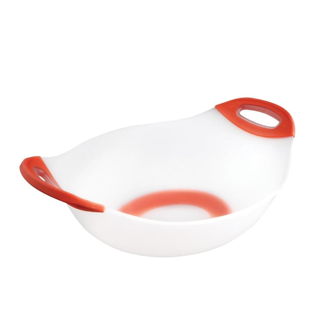 DEXAS LG SALAD BOWL RED HANDLES