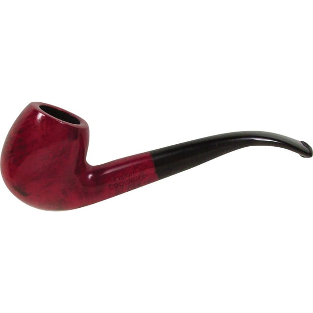 FALCON COOLWAY #21 RED ORIGINAL BENT APPLE PIPE