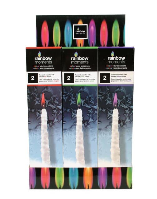 COLOUR FLAME ICICLE DISPLAY (12=1)