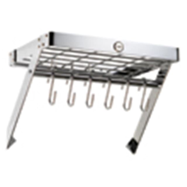 HAHN METRO WALL RACK CHROME
