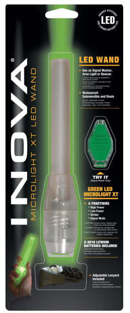 NITE IZE MICROLIGHT LED WAND - GREEN