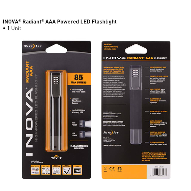NITE IZE RADIANT AAA DUAL MODE