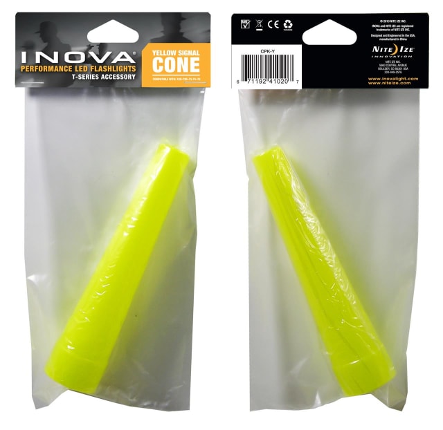 NITE IZE YELLOW SIGNAL CONE