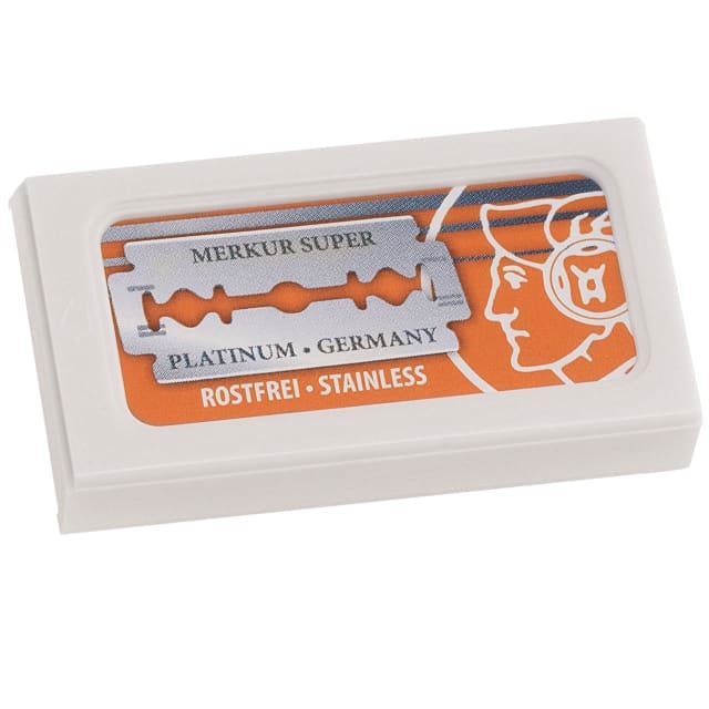 MERKUR SAFETY RAZOR BLADES PLTNM SS PK10 (10=1)