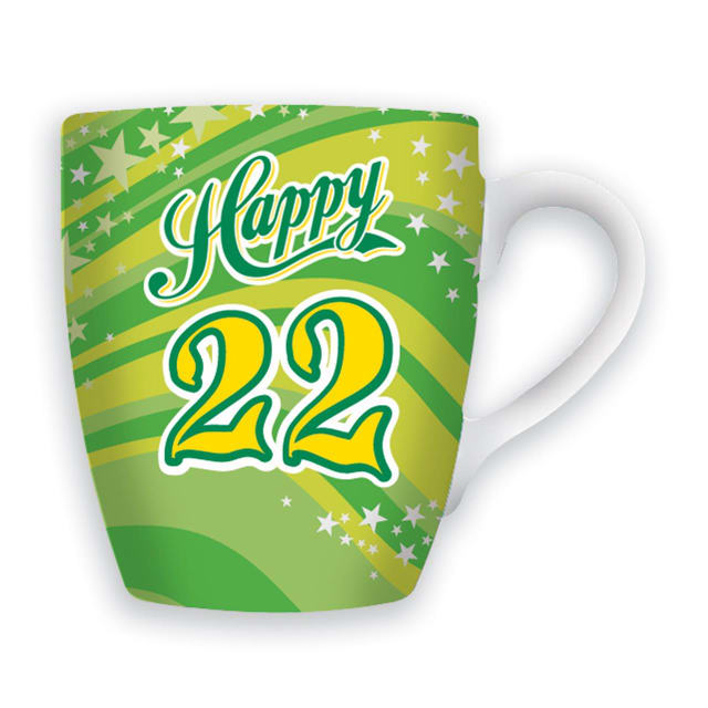 MIKO CELEBRATION MUG - HAPPY 22
