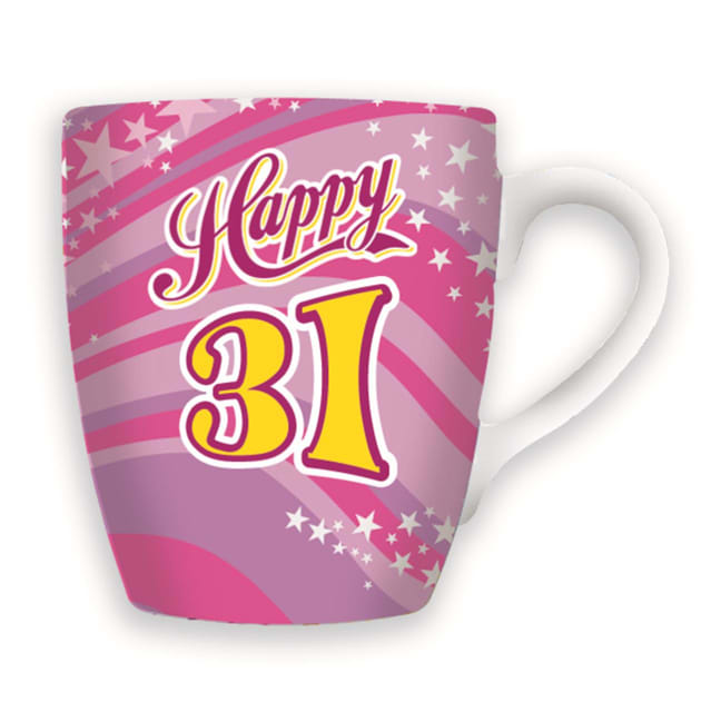 MIKO CELEBRATION MUG - HAPPY 31