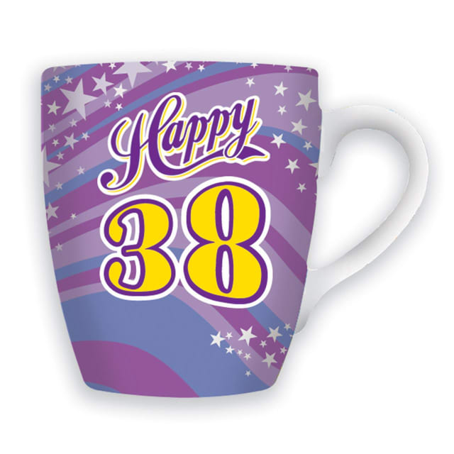 MIKO CELEBRATION MUG - HAPPY 38