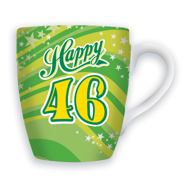 MIKO CELEBRATION MUG - HAPPY 46