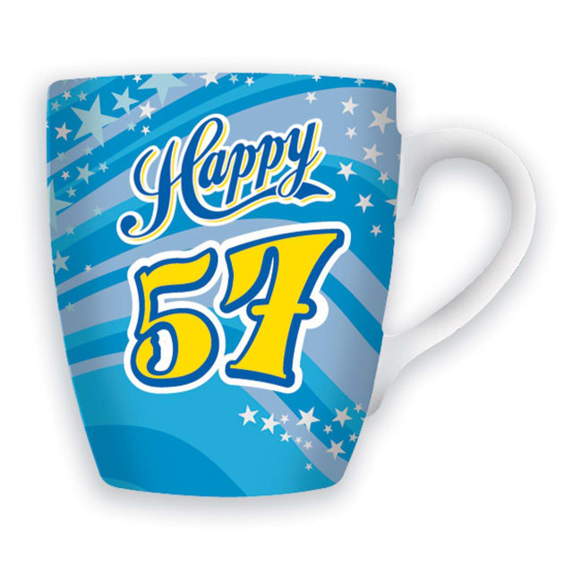 MIKO CELEBRATION MUG - HAPPY 57