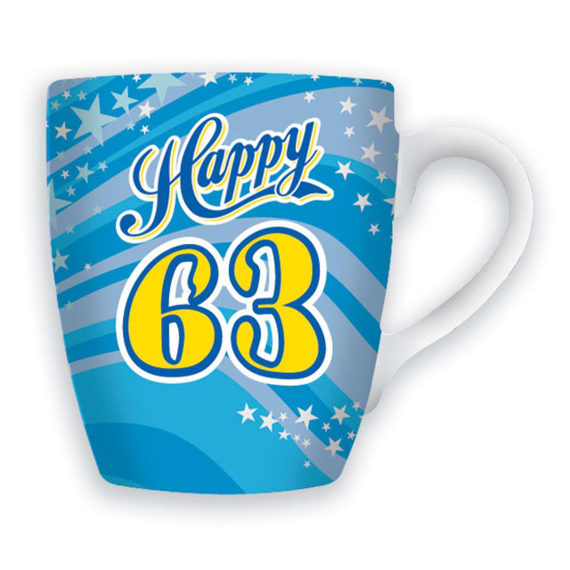 MIKO CELEBRATION MUG - HAPPY 63