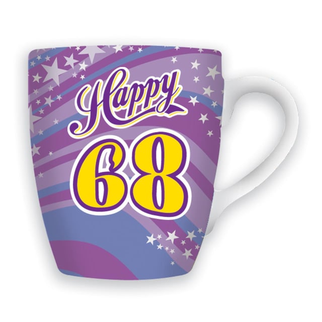 MIKO CELEBRATION MUG - HAPPY 68
